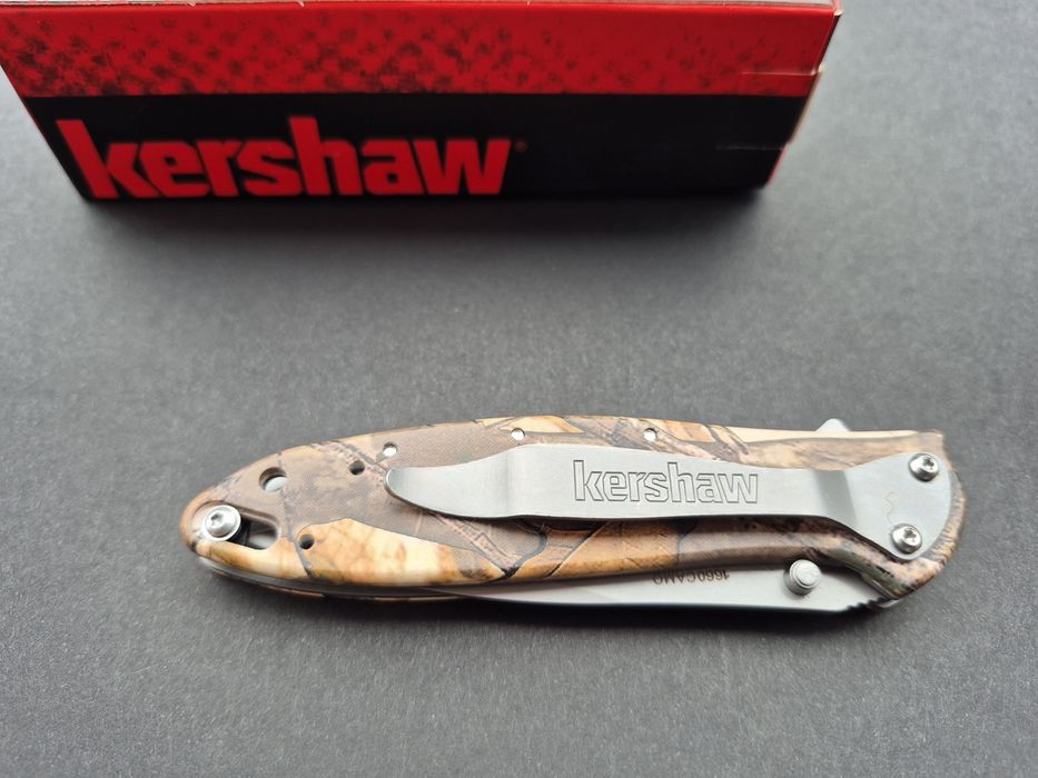 Сгъваем джобен нож Kershaw Leek Camo Assisted Flipper KS1660