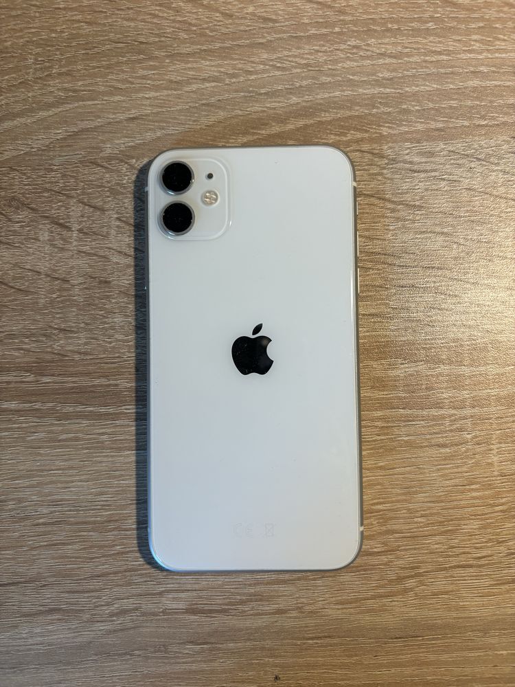 iPhone 11 64GB White 100% батерия– перфектно състояние
