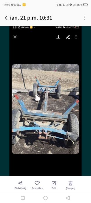 Căruța de vânzare