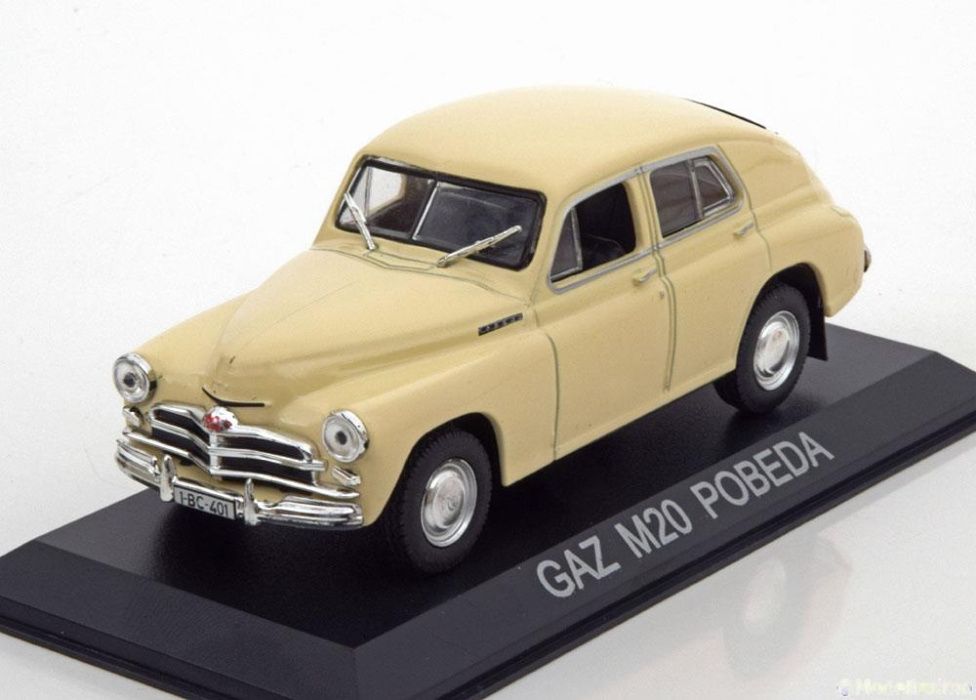 Macheta GAZ M20 Pobeda MK2 1948 - DeAgostini Masini de Legenda 1/43