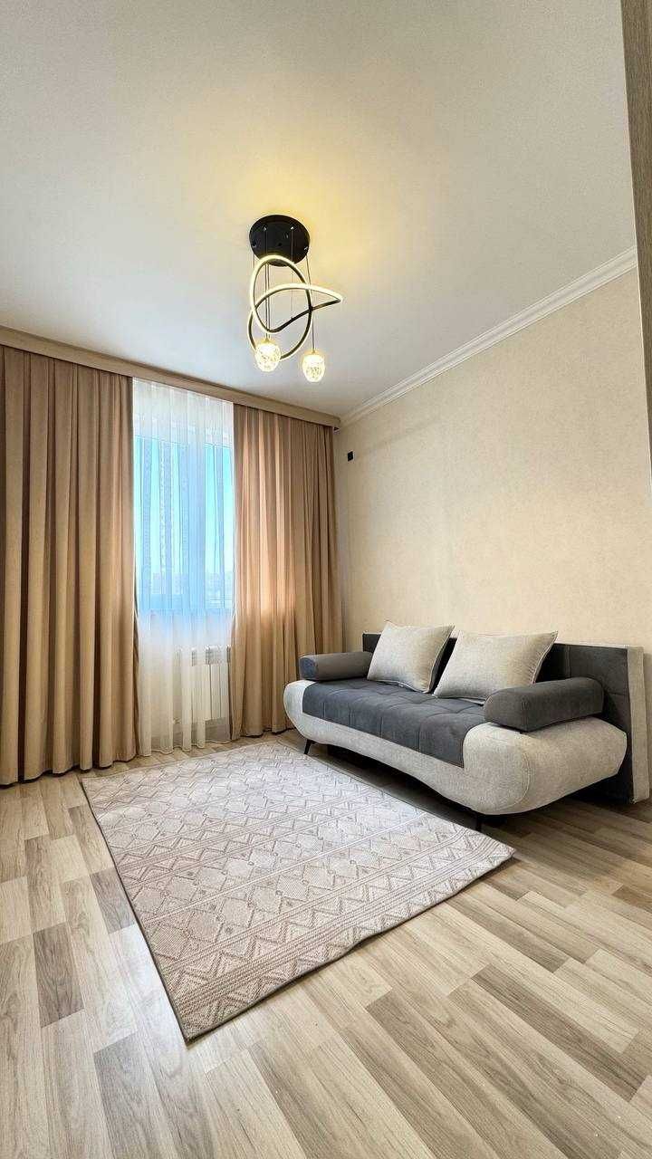 ЖК Assalom Sohil 2 комнатная квартира 40м2 Под ключ Новый Ремонт !