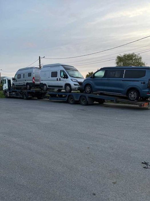 Transportor auto/utilaje Man TGS E5, camion platforma
