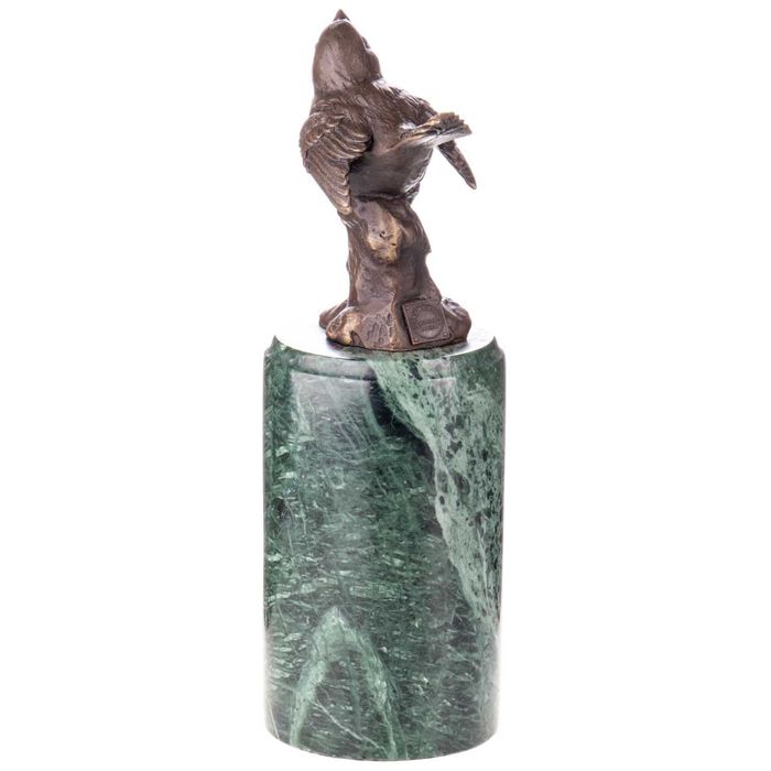 Statueta din bronz, baza din marmura, decoratiuni-antichitati.ro, -30%