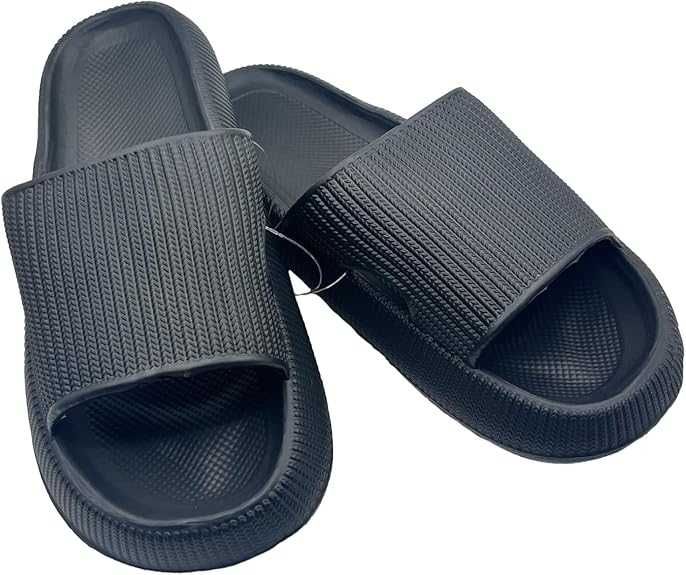 Papuci baie unisex, antiderapanți, talpă groasă, mărime 44-45