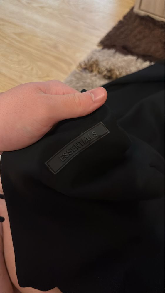 Hanorac essentials negru