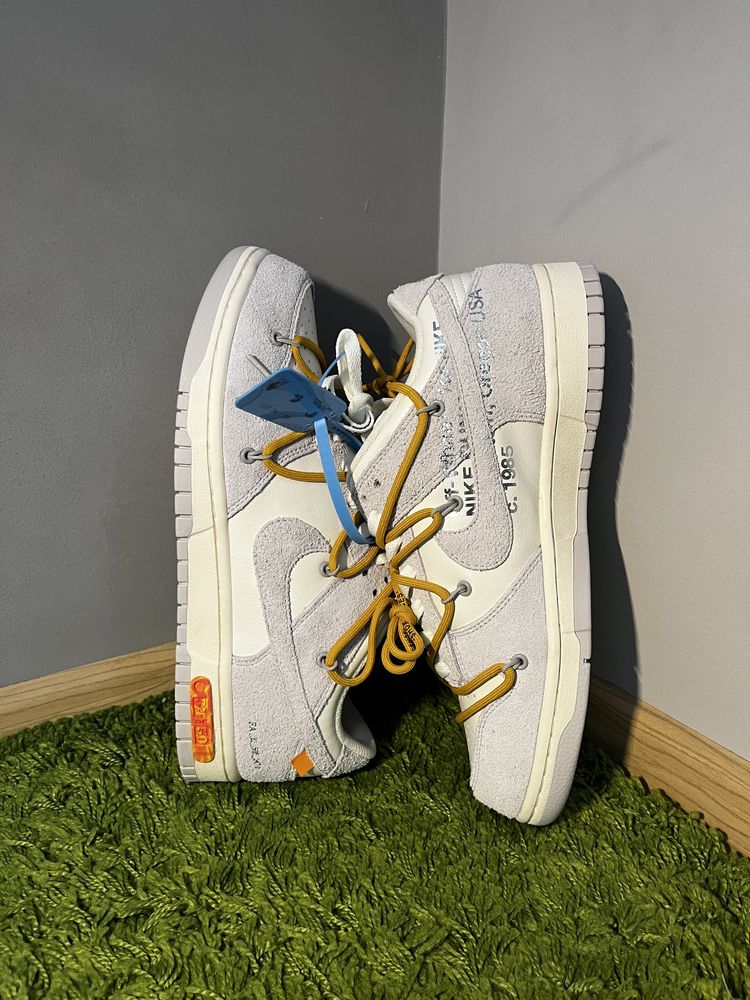 Nike dunk low Off-White Lot 34