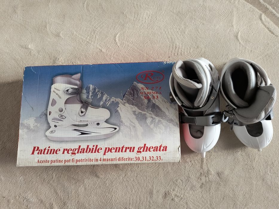 Patine Albe RCO Mărime 30-33