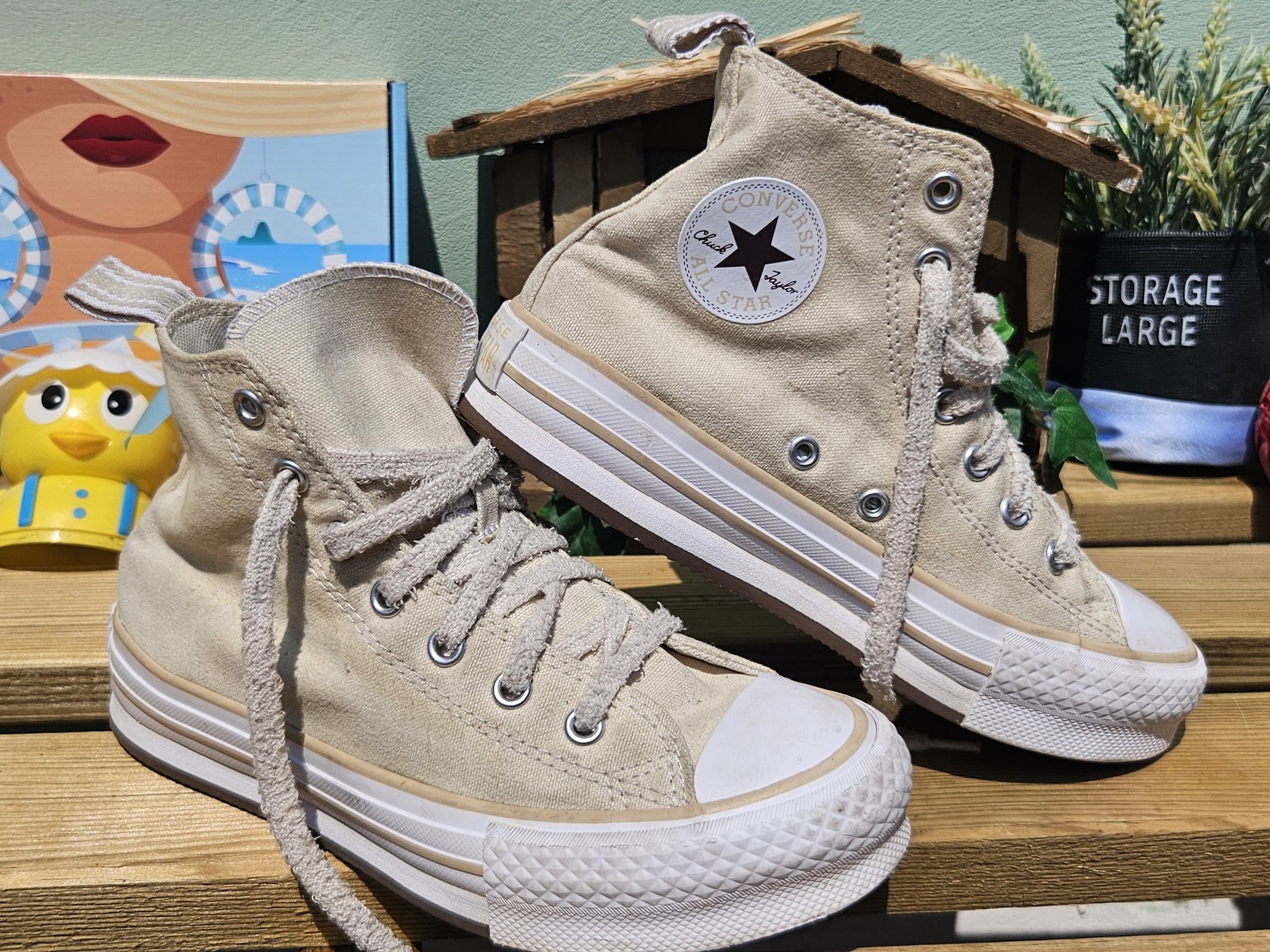 Converse кецове на платформа N34