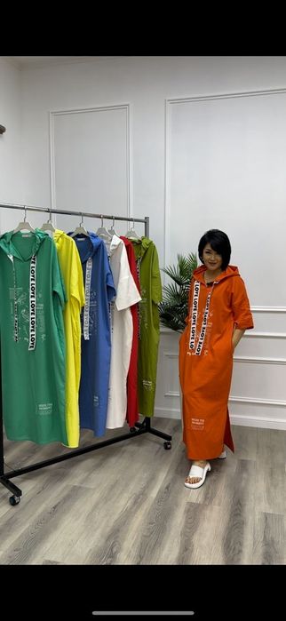 Платье турецкий натуральный лен