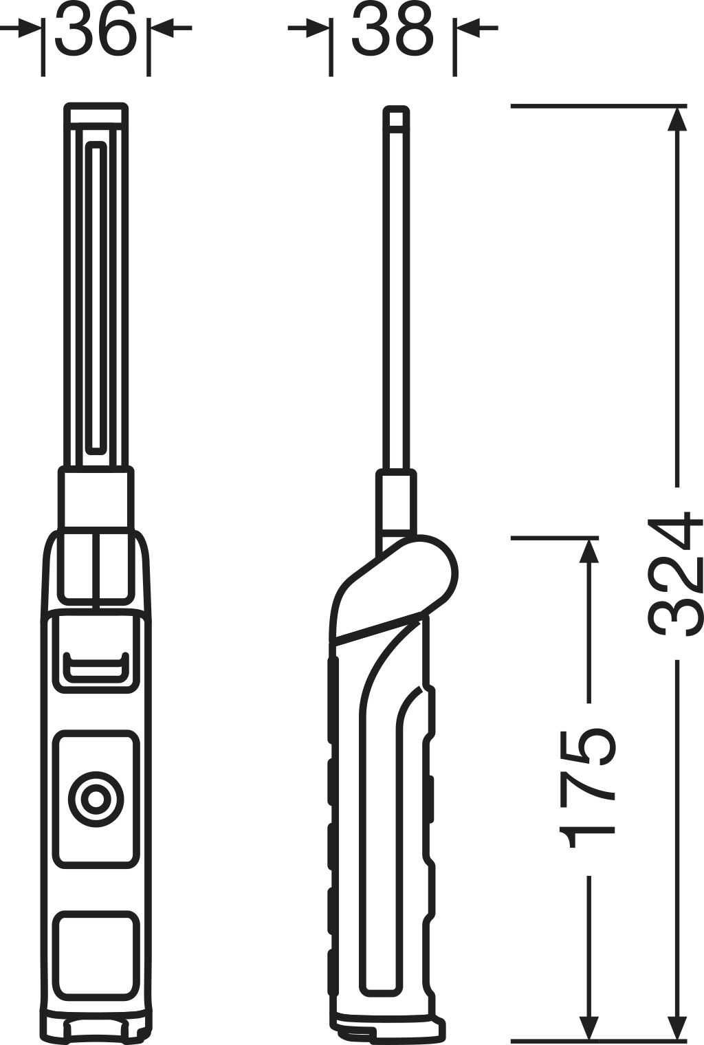 LED Фенер с безжично зареждане OSRAM LEDinspect WIRE-FREE 6W 5700K