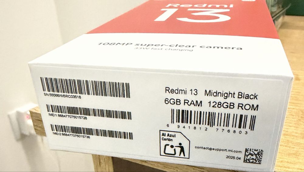 Redmi 13 midnight black