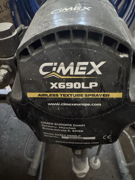 Машина за безвъздушно боядисване и шпакловка CIMEX X690LP