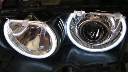 Лупи за БМВ Е46 / BMW E46 - биксенонови