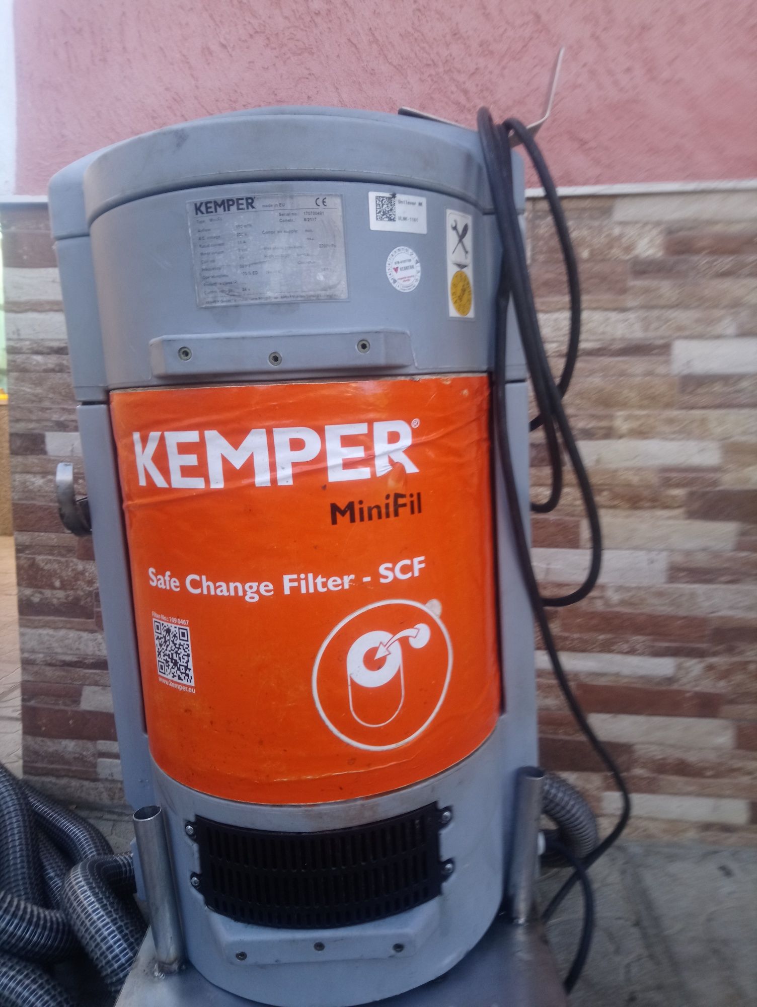 Kemper Mini Fill Аспиратор за заварочен Дим от Аргон Електрожен
