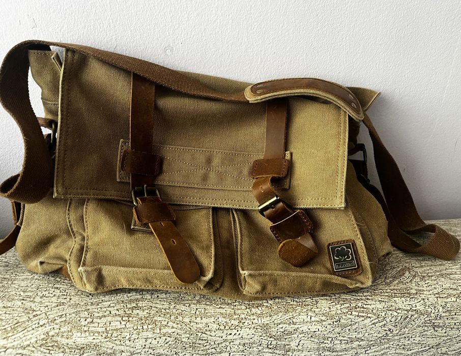 сумка через плечо кросс-боди текстильная