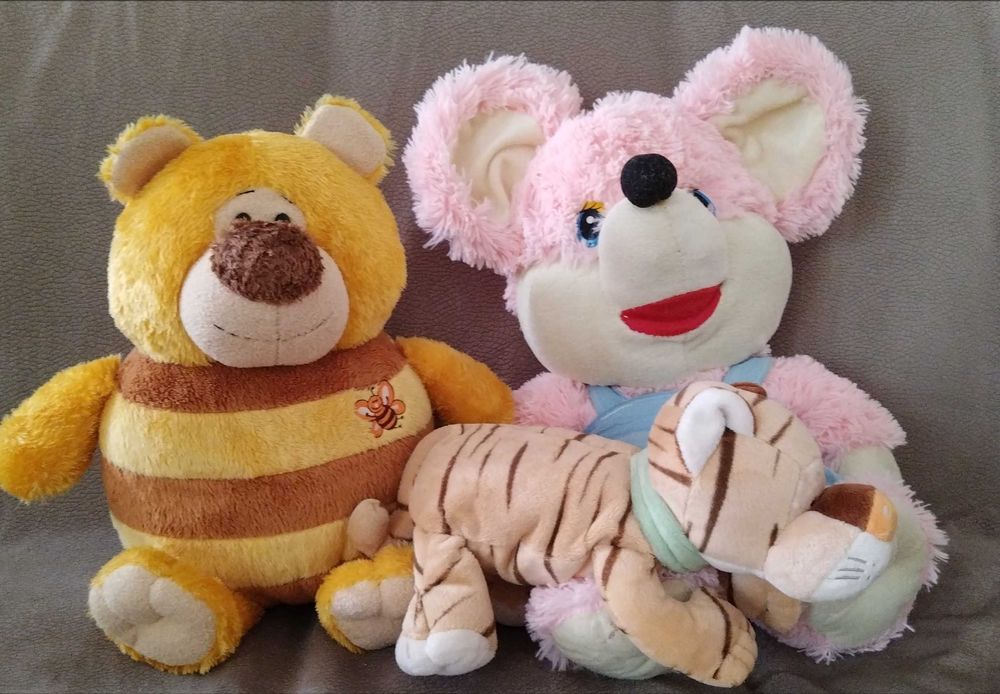 мягкие игрушки бу как новые