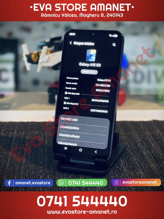 SAMSUNG Galaxy A15 5G Blackblue 128GB 4GB RAM Dual SIM