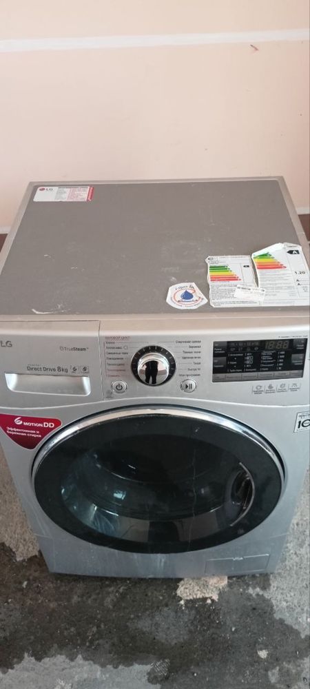 Lg 8 kg invertir xolati ideal srochna sotiladi