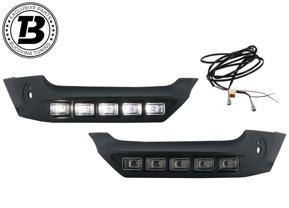 Prelungiri Bara Fata DRL compatibile cu Mercedes G Class W463