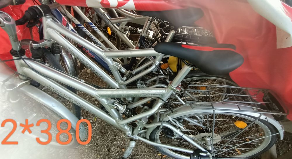 Bicicleta/biciclete full suspension frâne disc /aluminiu
