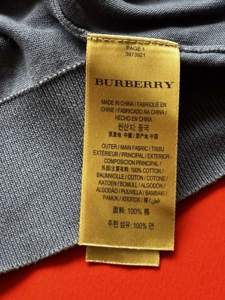 BURBERRY London : V Neck Pull - размер М / Оригинал