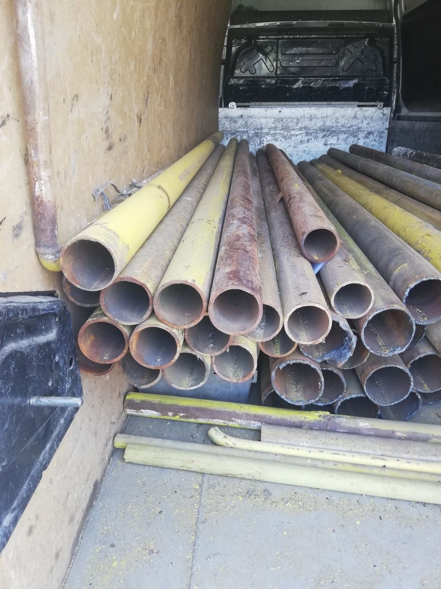 Țeava rotunda 110/3 mm 90x5 mm, 60x3 mm