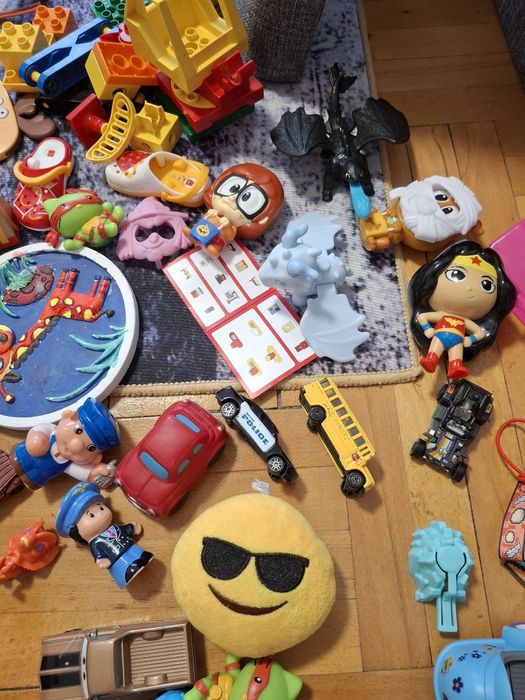Lot jucării, lego, casuta interactiva