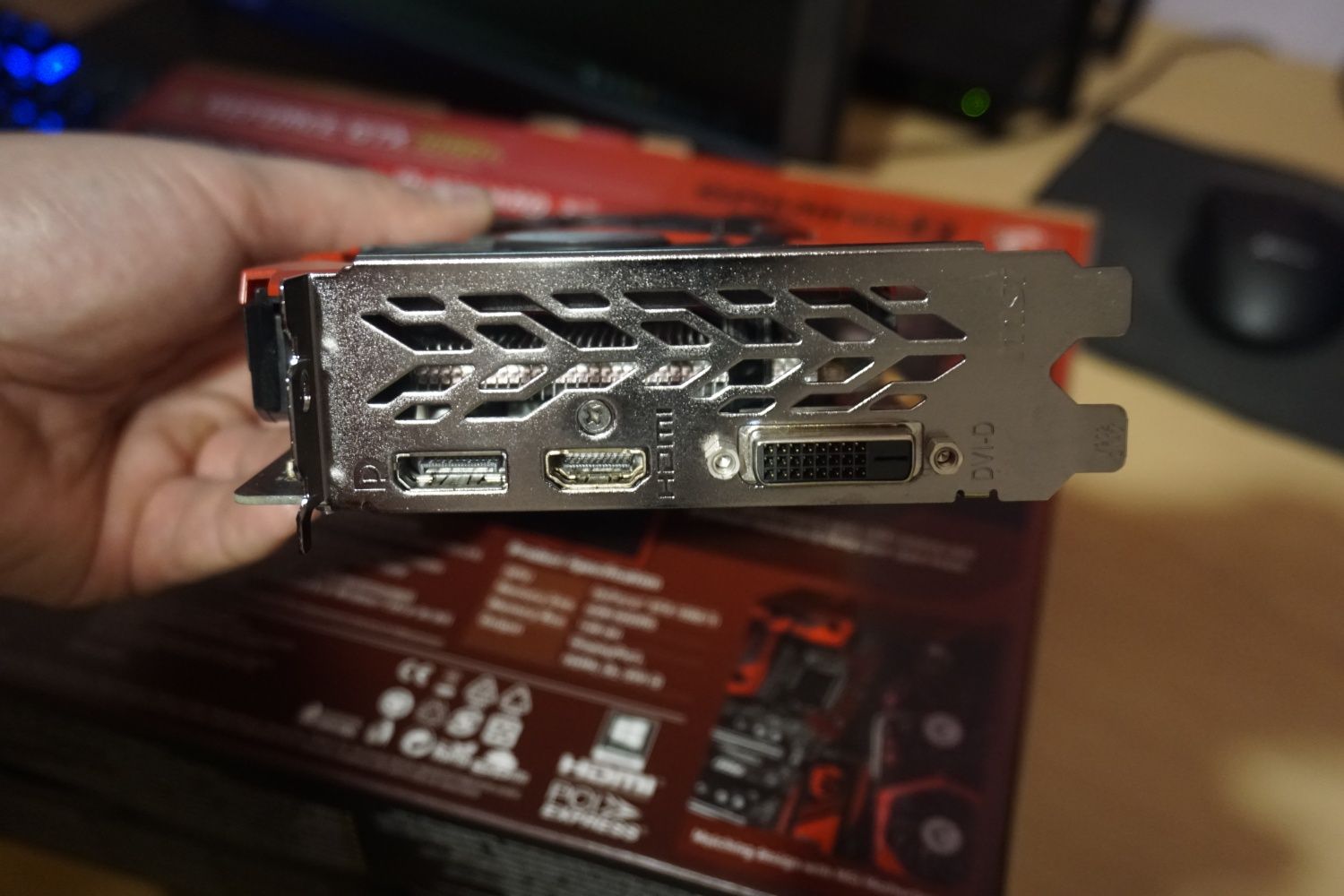 Видеокарта MSI GTX 1050 Ti Gaming X 4GB
