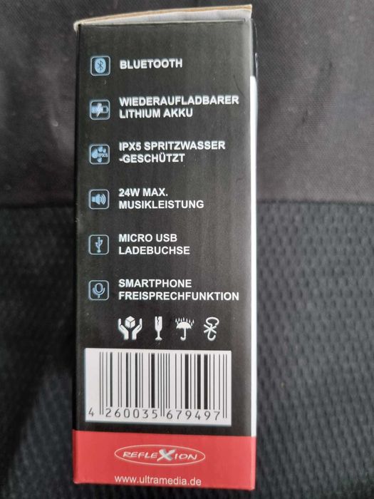 Vand boxa waterproof, bluetooth,24w,5.0,boxe auto 80w