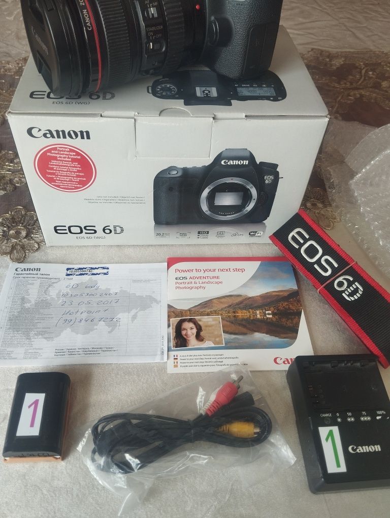 Canon 6 D.  holati alo darajada