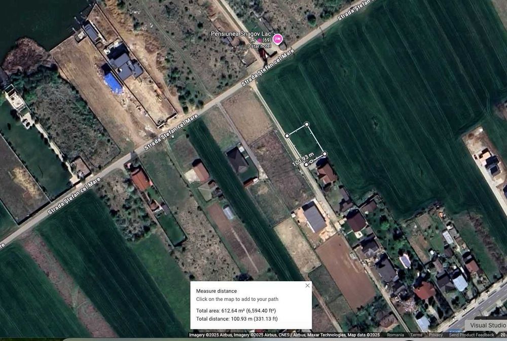 Teren de vânzare în Ciofliceni Snagov