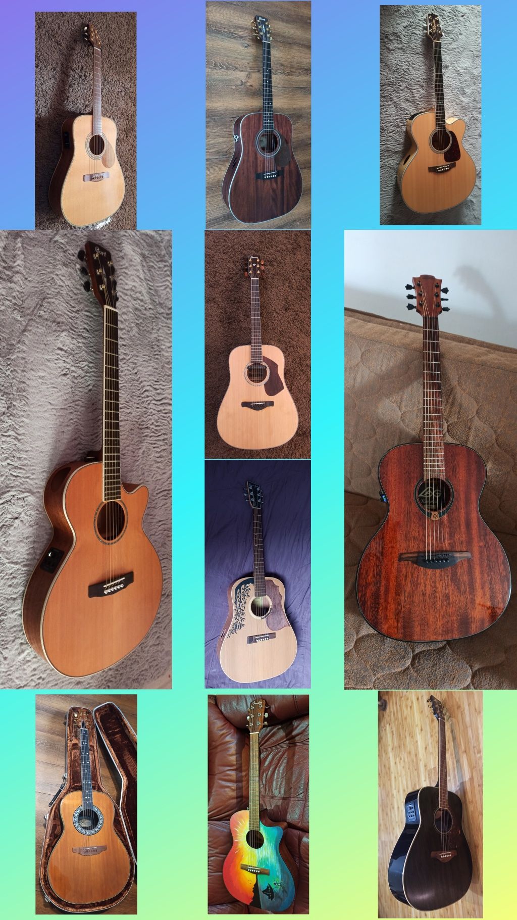 Chitara Electro Acustica Martin Taylor Yamaha Ibanez Cort All-Solid