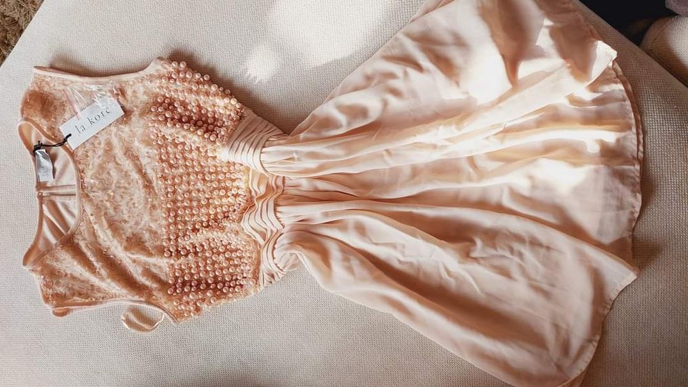 La Kore Milano €205 оригинална италианска нова рокля висок клас XS/S