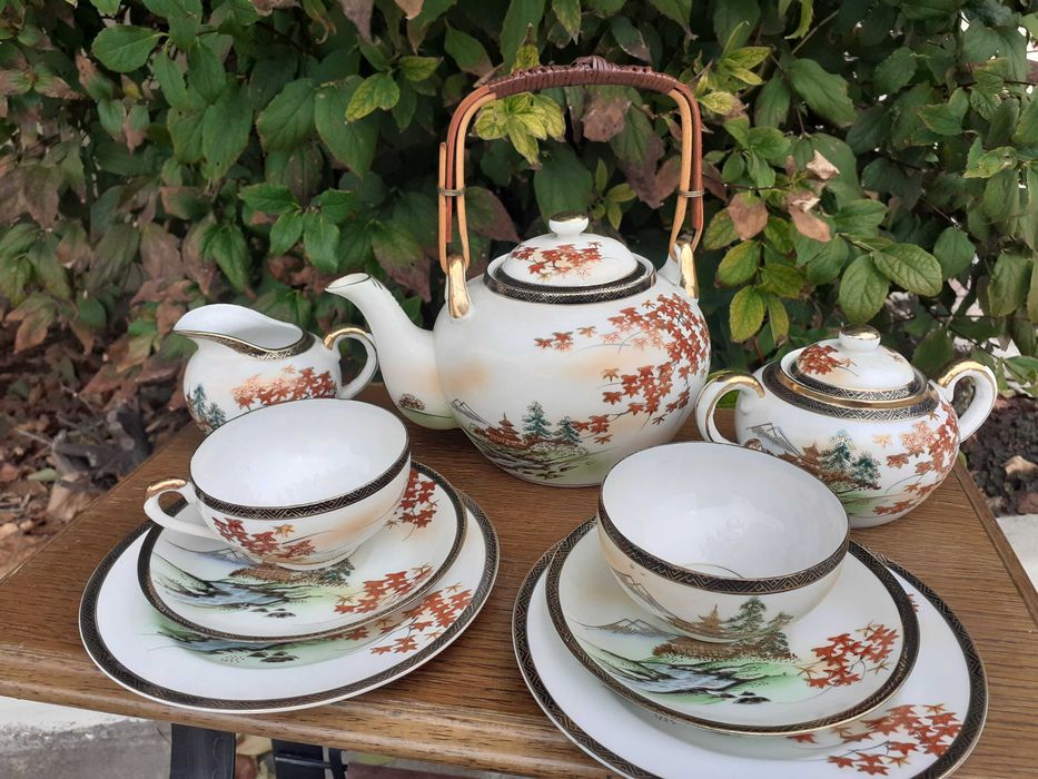 Portelan Kutani litofan japonia