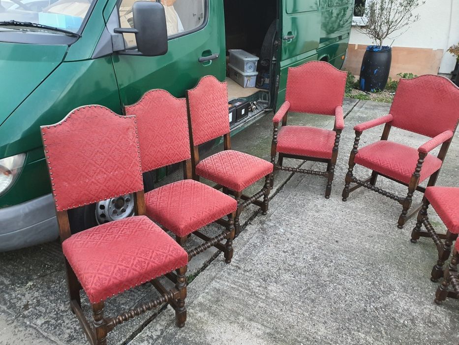 Set scaune sufragerie antice