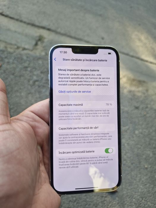 Iphone 13 Pro, Silver, 256 Gb,Liber de retea,stare buna