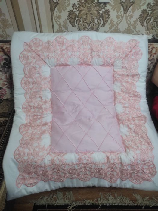 Бортики на кроватку Сатин на заказ