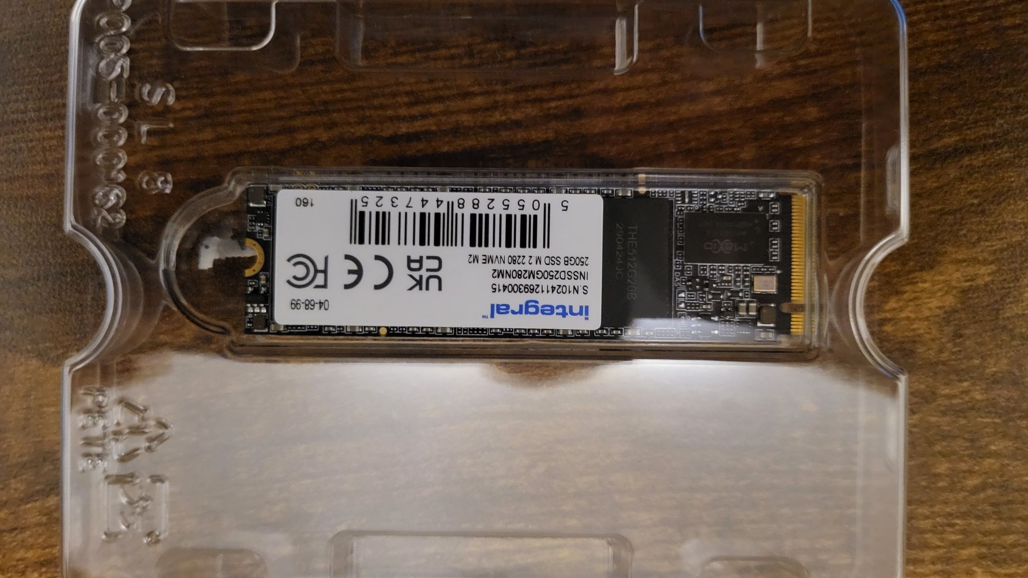 SSD Integral 250GB NVMe M.2 2280