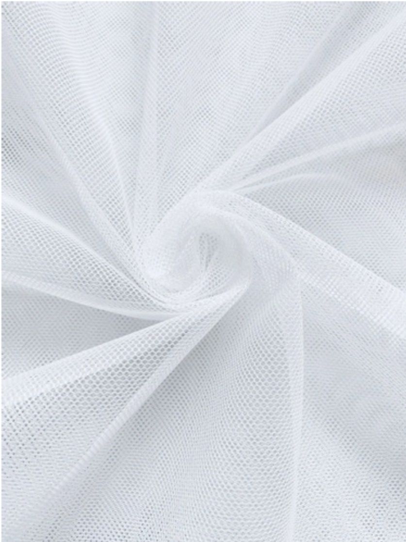 Комплект элегантных серых штор с белоснежным тюльем