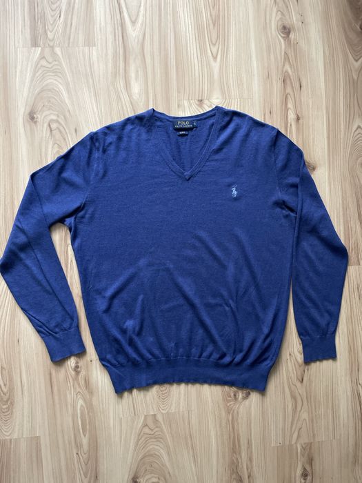 Polo Ralph Lauren / мъжка кашмирена блуза/фланела L