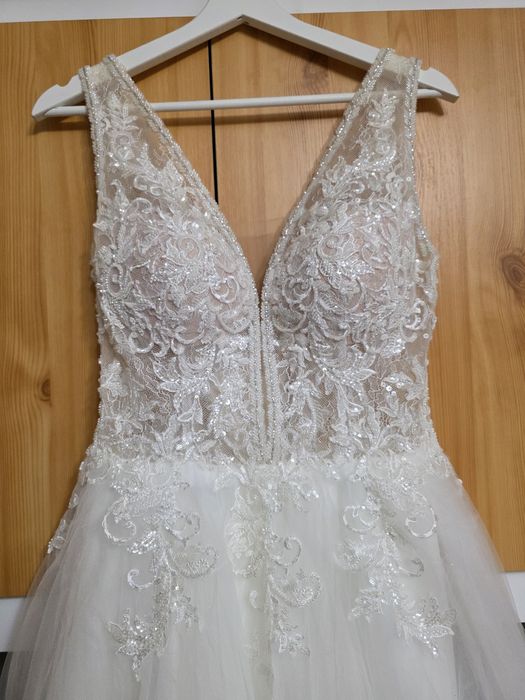 Rochie de mireasa+voal Mărimea 36/38