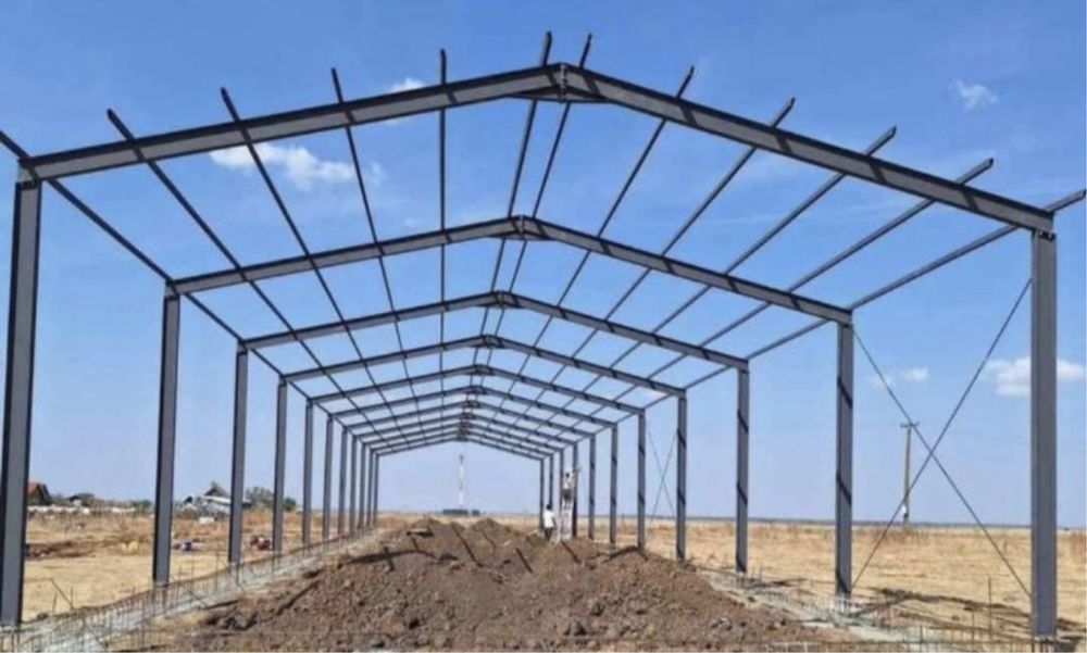 Fac hale si structuri metalice din europrofile la super preturi