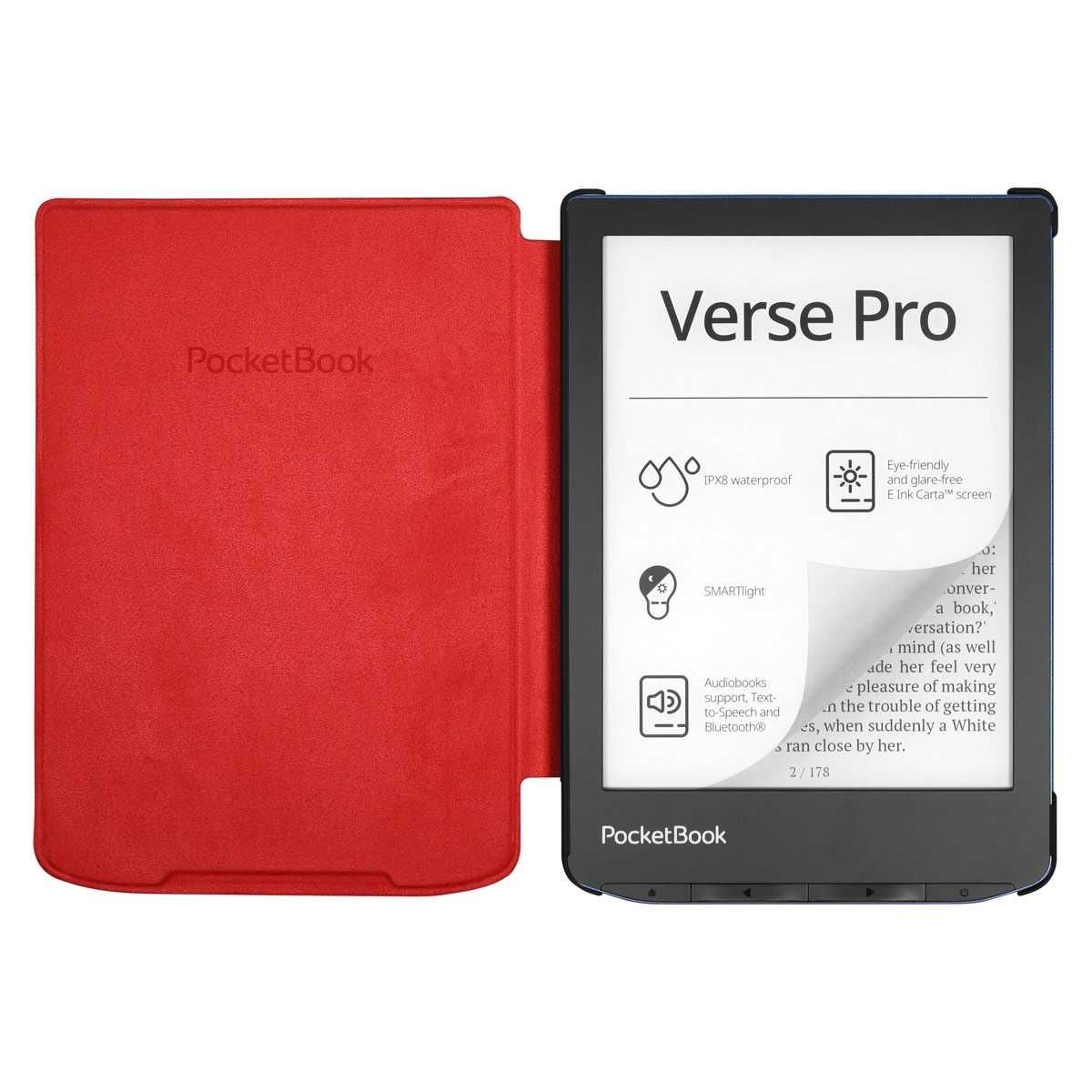 Чисто нов PocketBook Verse Pro с включен Калъф, Кабел и Гаранция