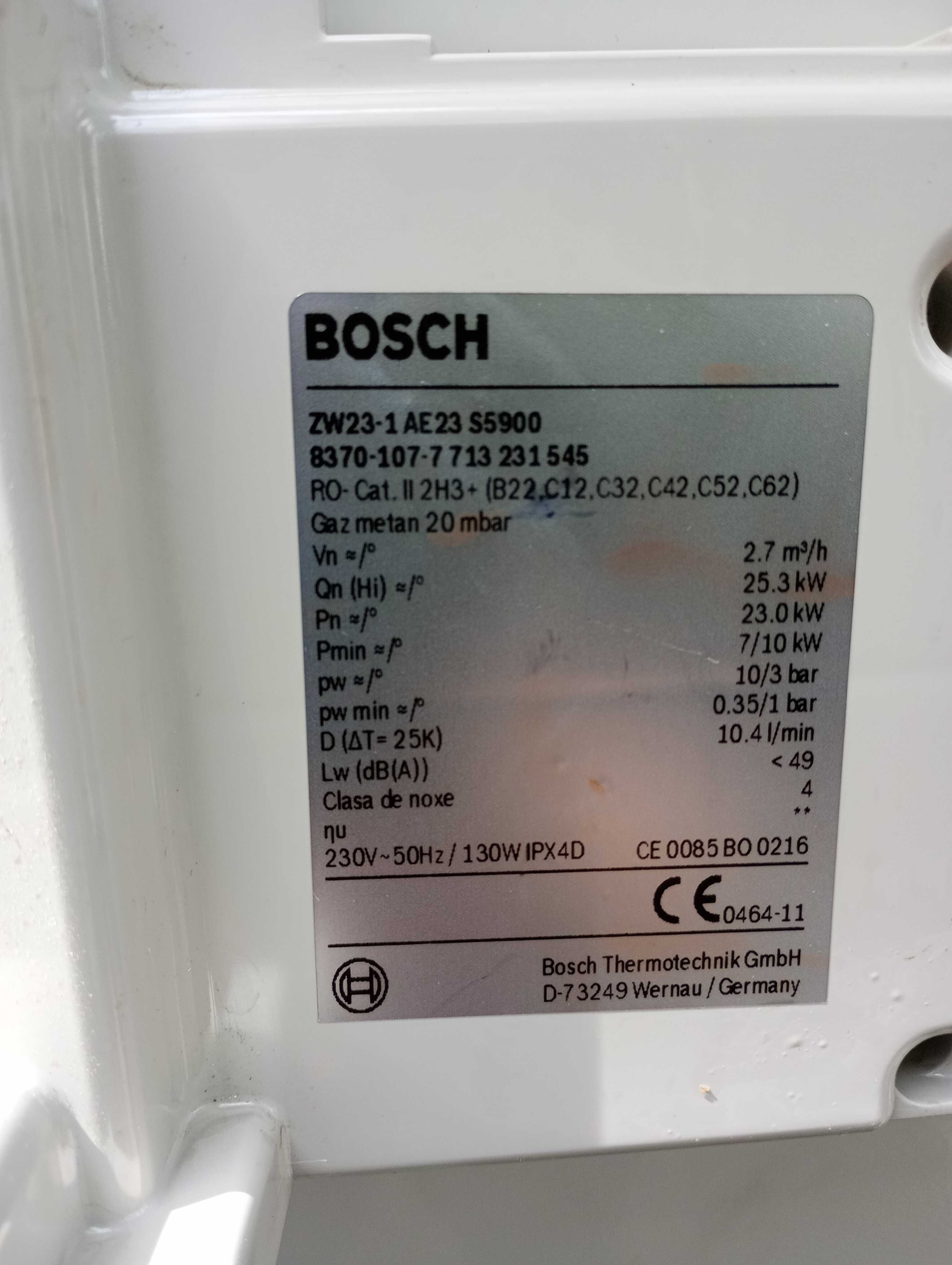 Centrala termica Bosch Junkers Euroline zw 23-1 AE