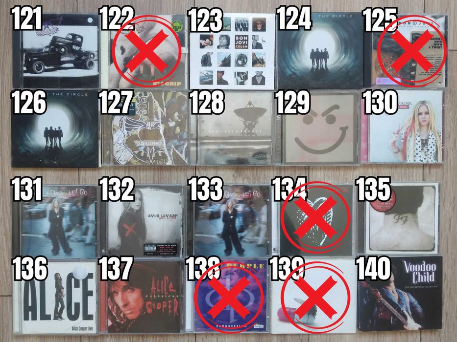 Rock/Punk Metal Music Albums CDs Оригинални Рок Пънк Музикални Дискове