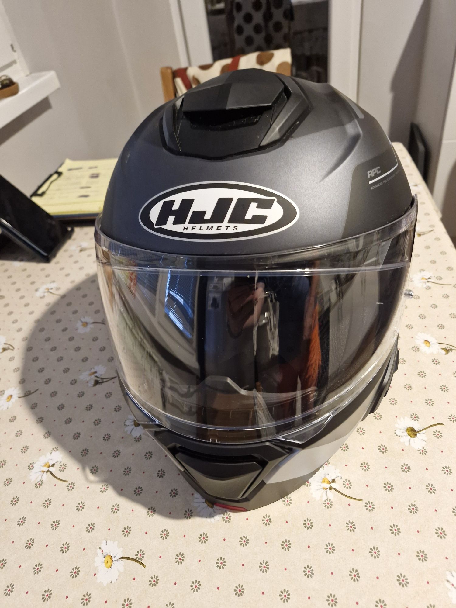 Мотокаска HJC Crest i91 с интерком HJC 21B