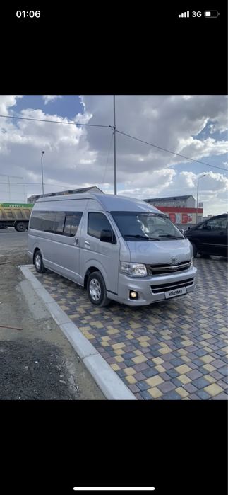 Тойота Хайс, аренда микроавтобуса, минивэн, трансфер, развозка