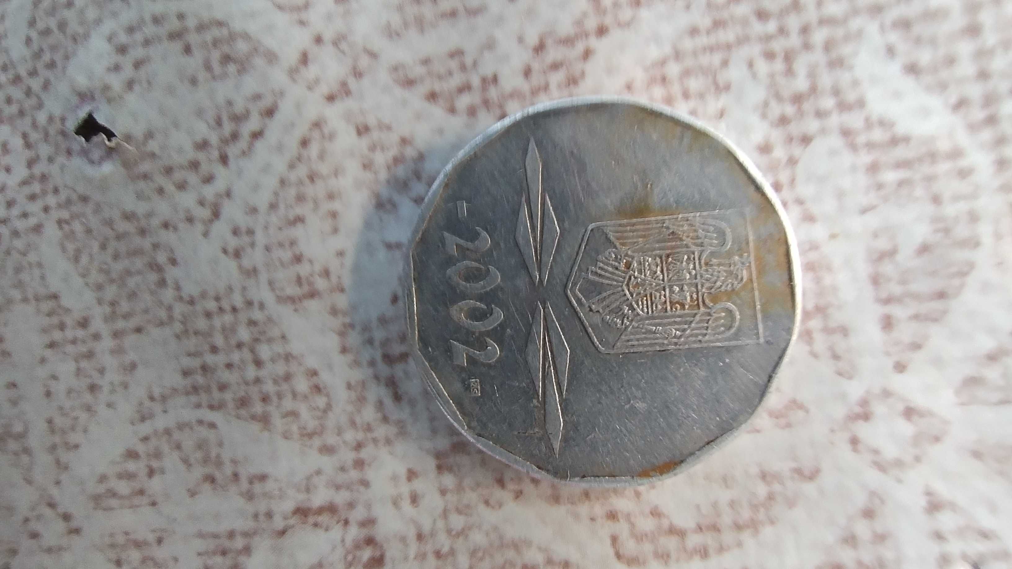 Moneda de colecție 5000 de lei din anul 2002