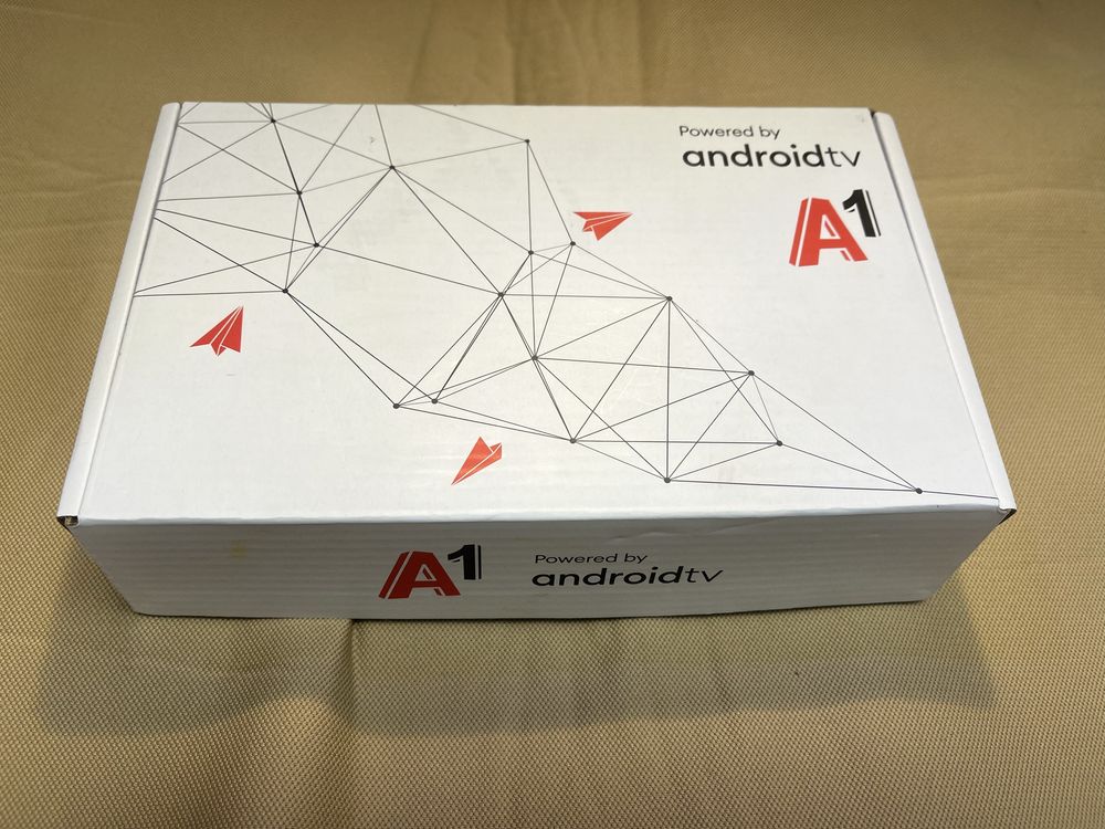 Tv box A1 android чисто нов андроид бокс