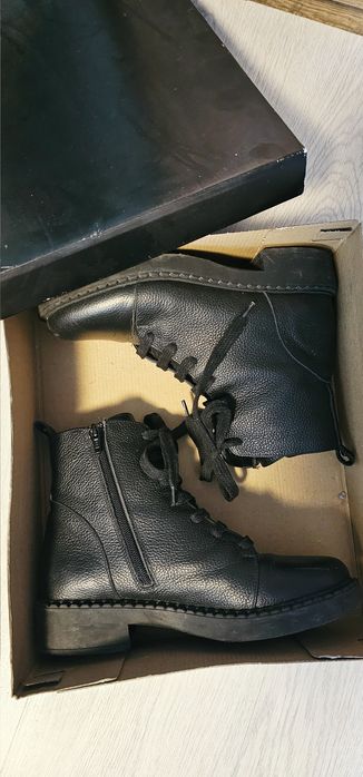 Bianki дамски боти от естествена кожа